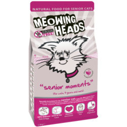 Meowing Heads Senior Moments Adult Cat Food